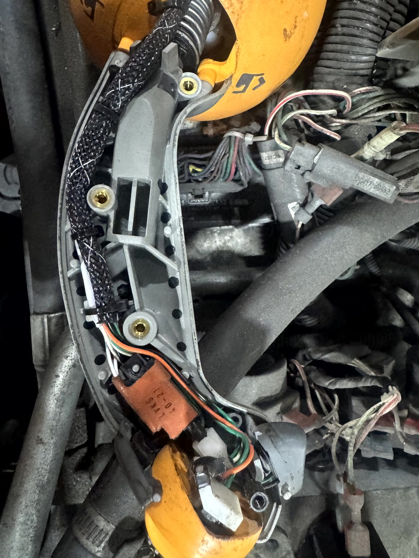 Forklift wiring harness electrical diagnostic work